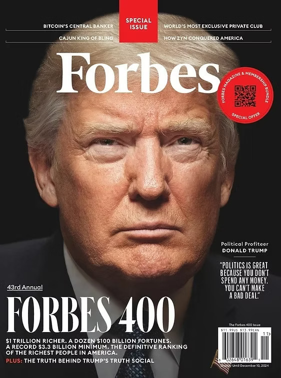 Forbes Trump Cover