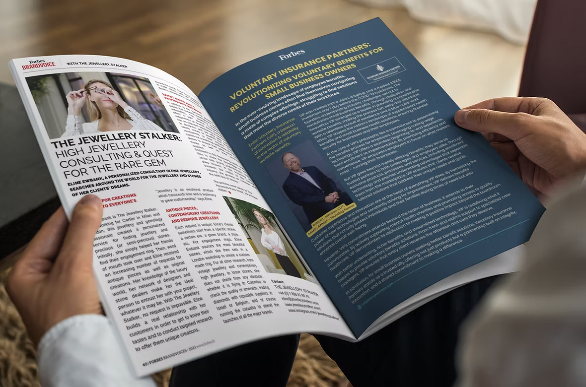 VIP Forbes Magazine Mockup